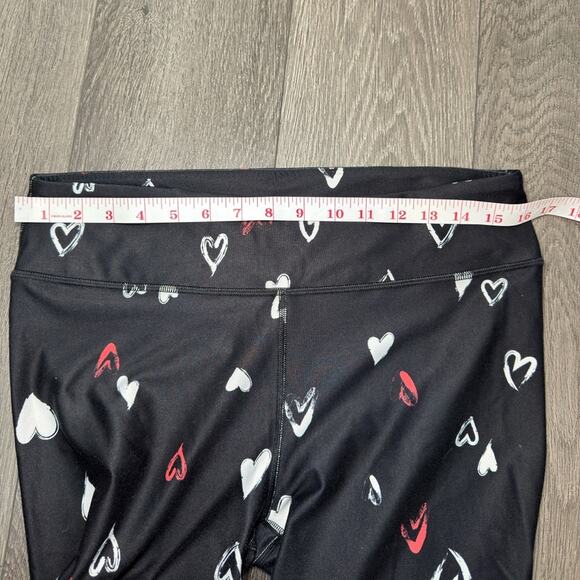 Fabletics Demi Lovato Heart Cropped Leggings Size Large - Picture 7 of 7